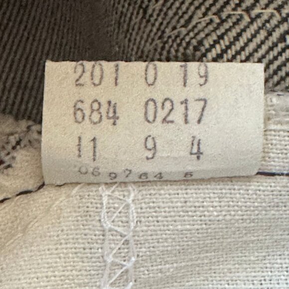 Vintage 1970s Levi’s 684 Big Bells Blue Jeans, Orange Tab, 37.5x30.5, Deadstock - Picture 11 of 11